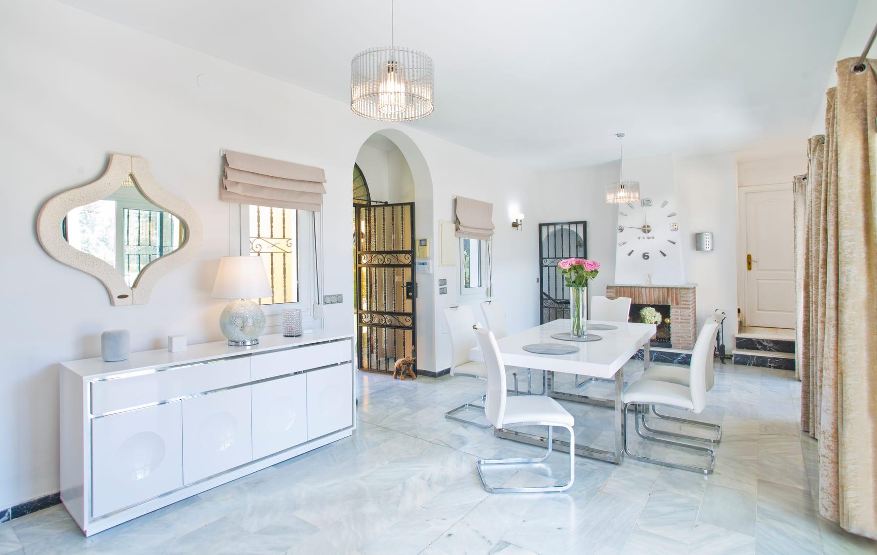 Interior dining area