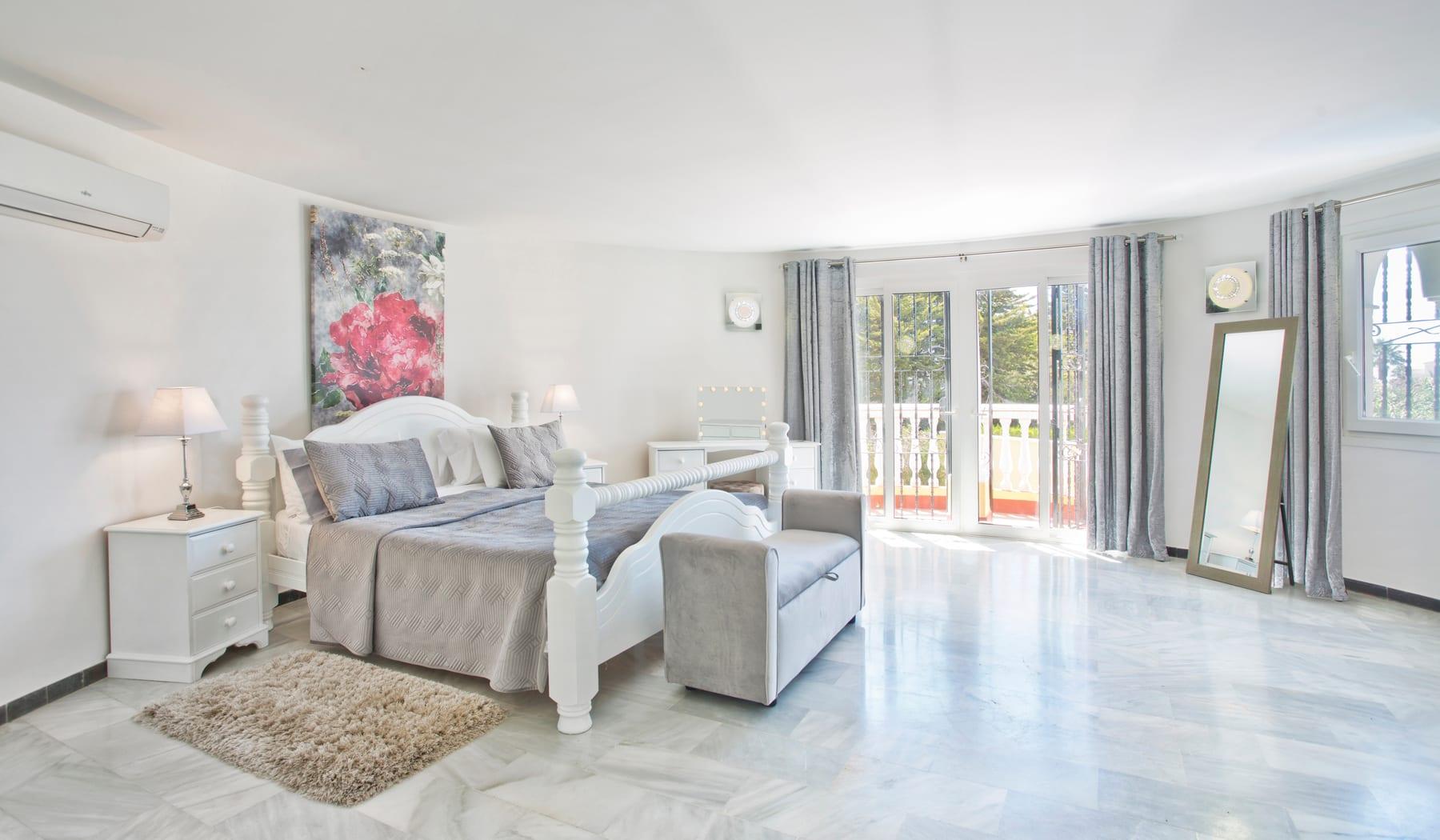 Master bedroom view one